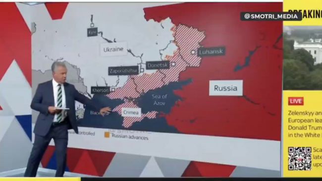 На Sky News пошел прогрев: Крым исторически был частью России и Советского Союза