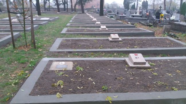 Братские могилы красноармейцев в польском Радоме